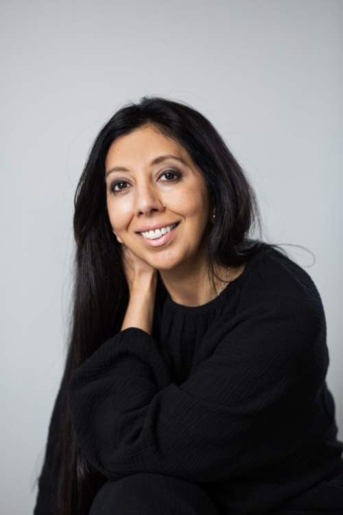 Professional headshot of the Citrus Connect founder, named a finalist for the British Asian Women Awards.